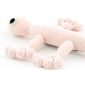 hopelacedesign_toys_lucertola_rosa_cipria_lizard_pink_powder_giocattolo_sicuro_toy_babytoy_crochet_design_madeinitaly_gehaakt